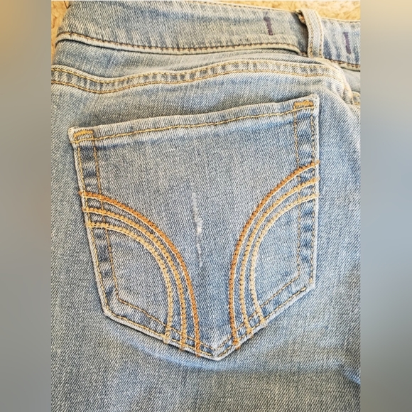 ❤️ HOLLISTER  JUNIORS DISTRESSED SKINNY JEANS 3L W 26 L 33 ❤️ - Picture 10 of 12